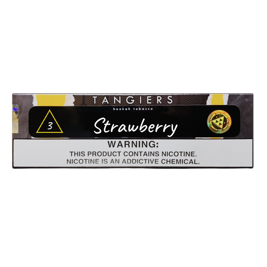 Tangiers Tobacco - Strawberry (#3) Noir 250g | Hookah Vault