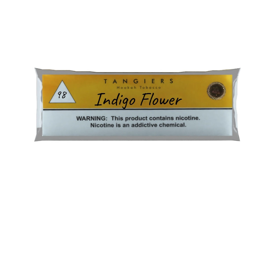 Tangiers Tobacco - Indigo Flower (#98) 250g | Hookah Vault