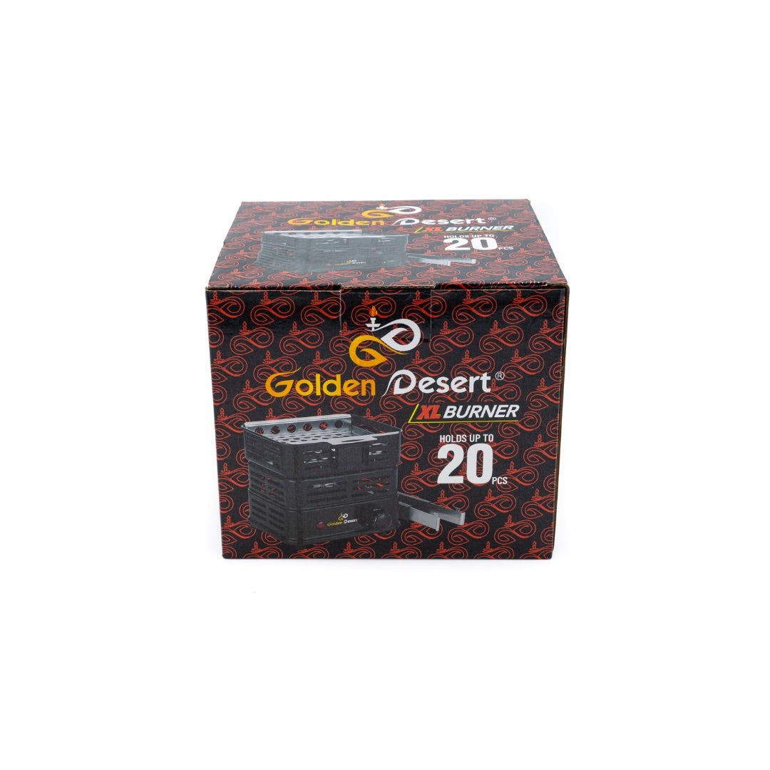 Golden Desert XL Coal Burner | Hookah Vault