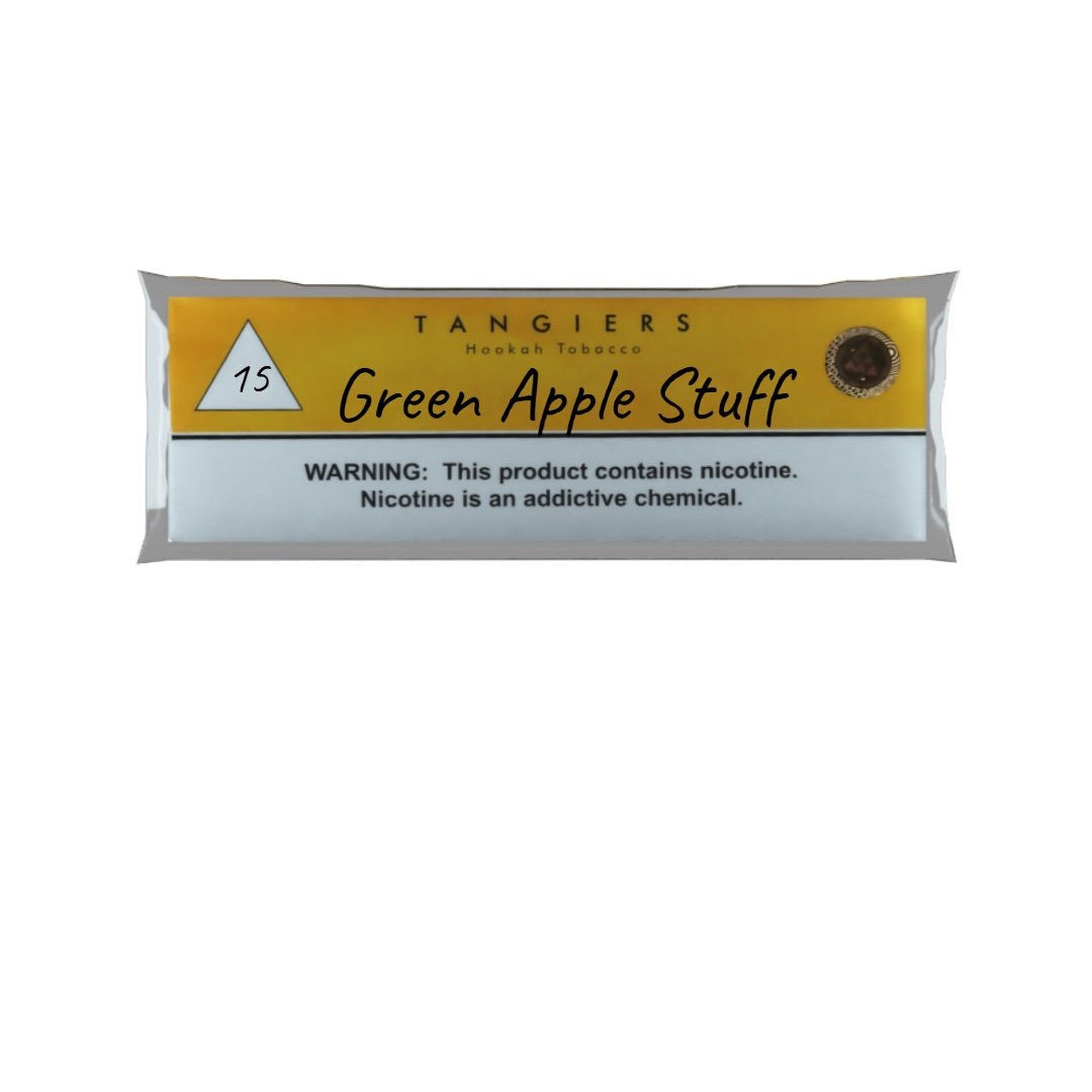 Tangiers Tobacco - Green Apple Stuff (#15) 250g | Hookah Vault