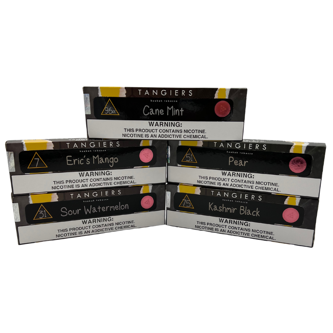 Tangiers Tobacco 100g 5x Variety Pack #1 | Hookah Vault