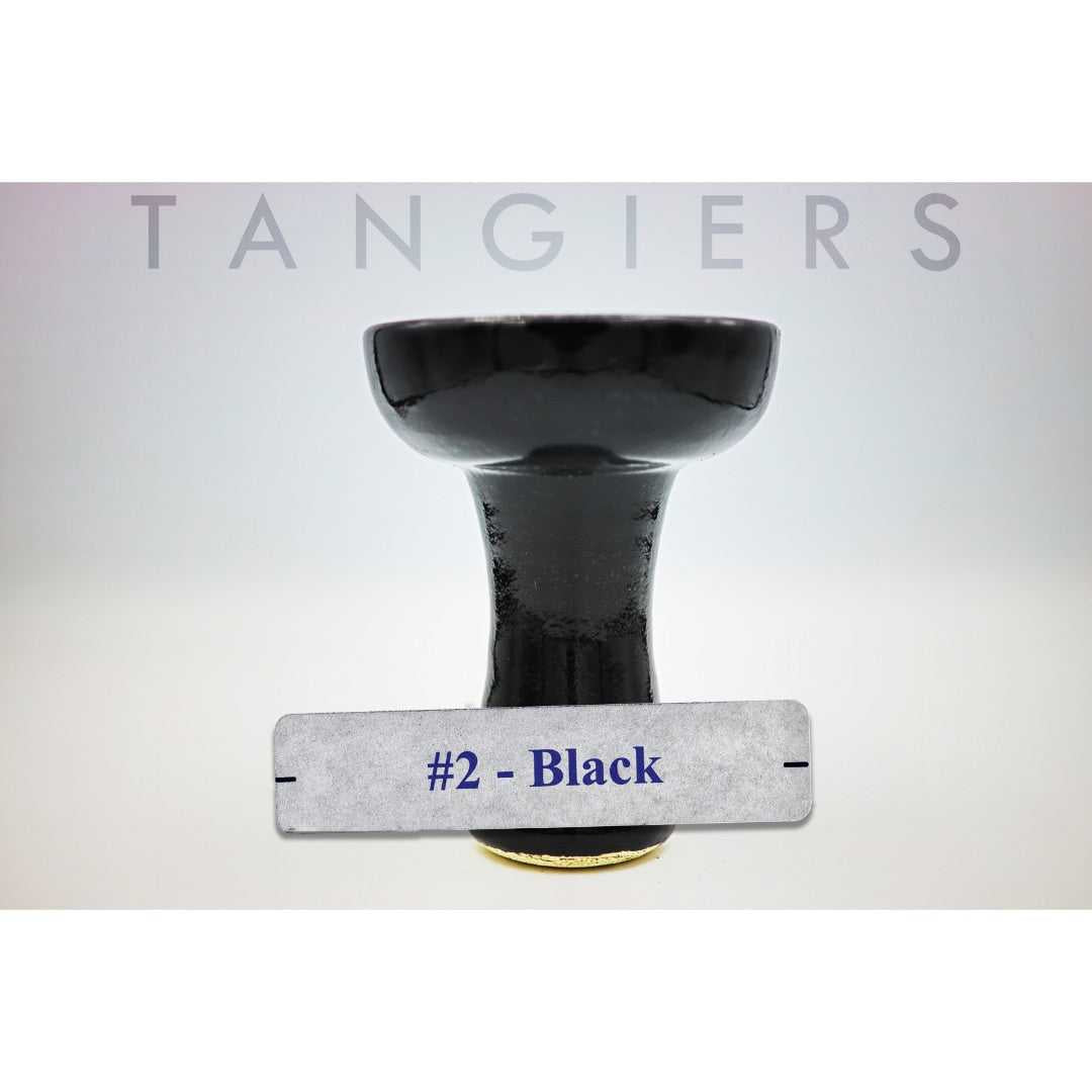 Tangiers Medium Phunnel Bowl (#2) Black | Hookah Vault