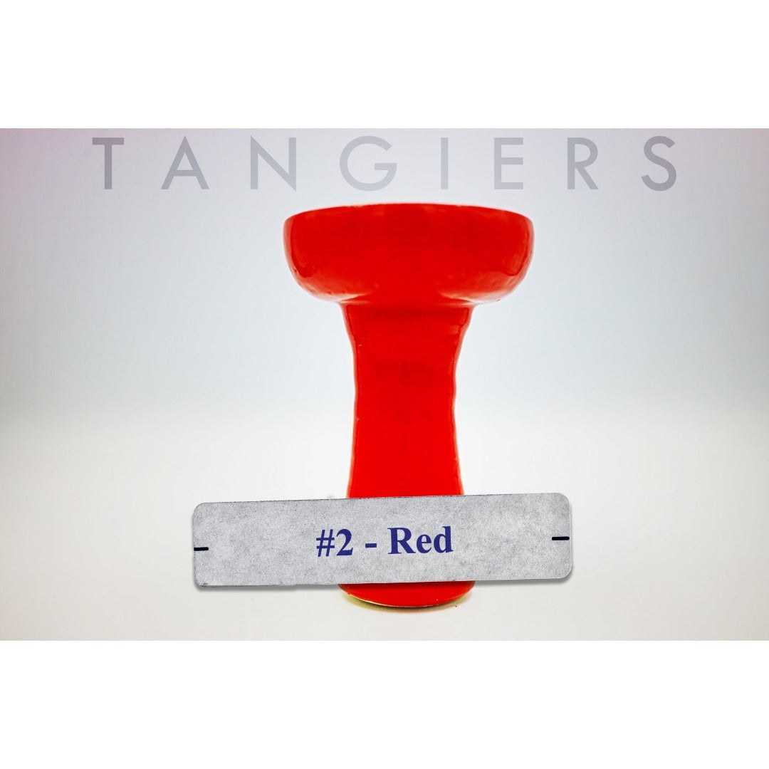 Tangiers Medium Phunnel Bowl (#2) Red | Hookah Vault