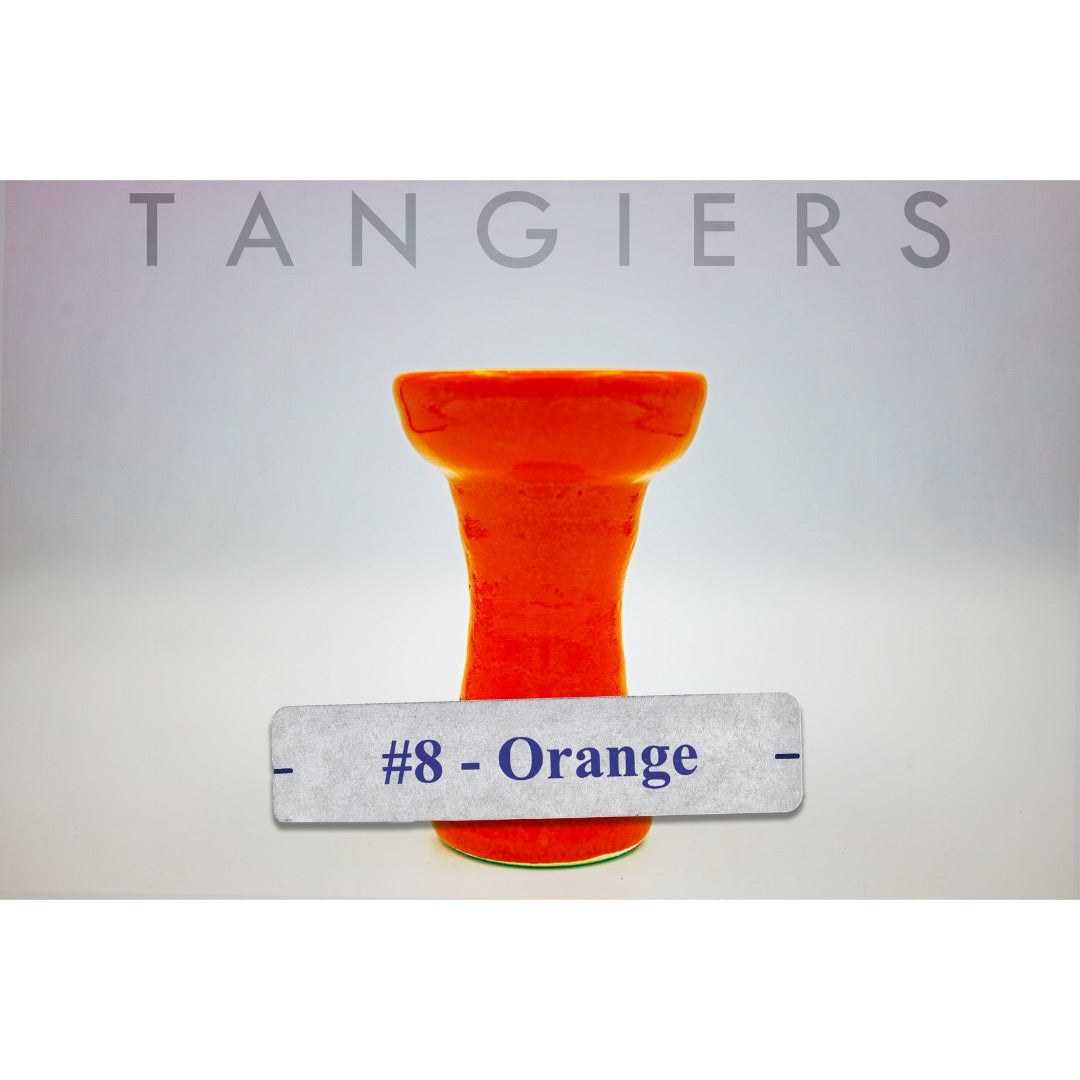 Tangiers Pico Phunnel Bowl (#8) Orange | Hookah Vault