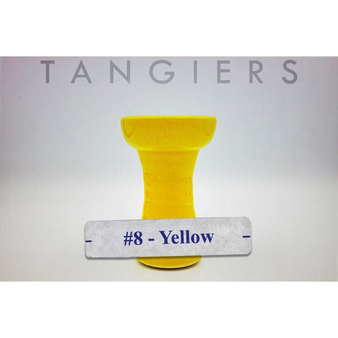 Tangiers Pico Phunnel Bowl (#8) Yellow | Hookah Vault
