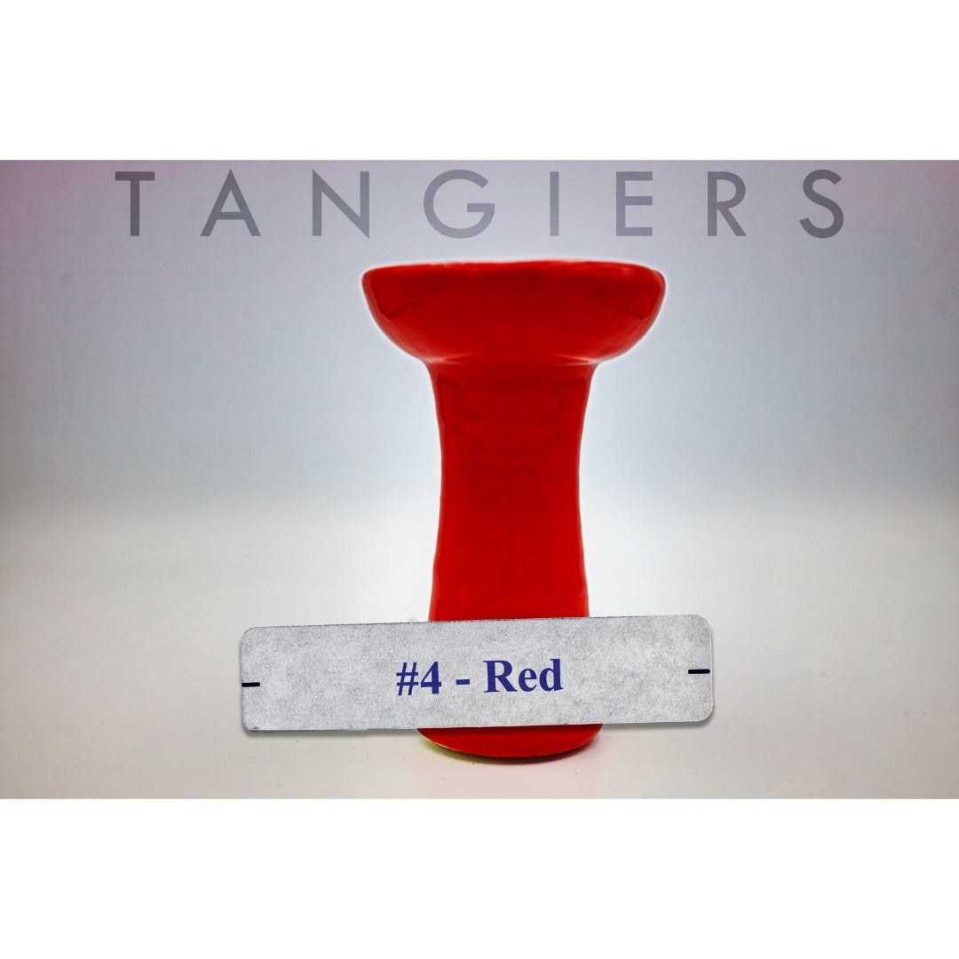 Tangiers Small Phunnel Bowl (#4) Red | Hookah Vault