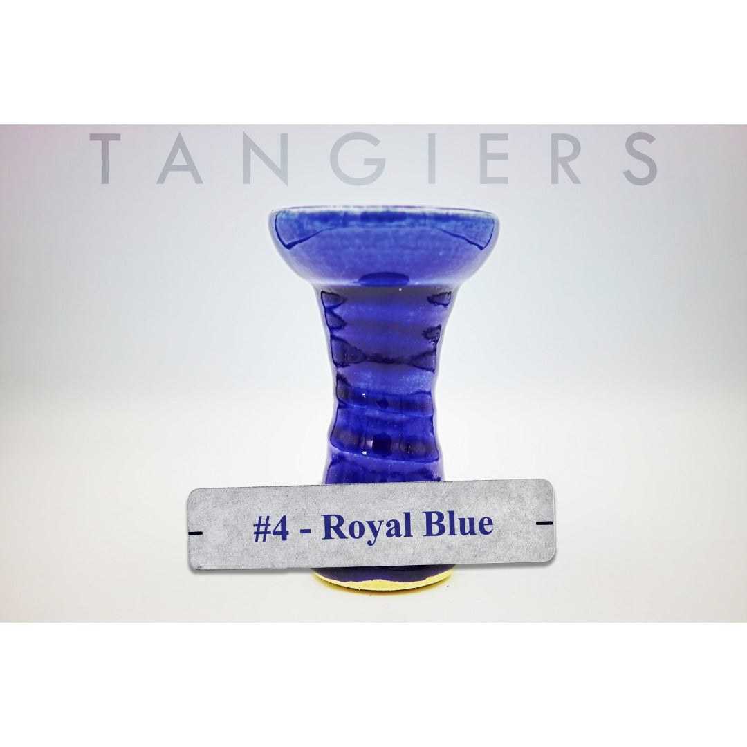 Tangiers Small Phunnel Bowl (#4) Royal Blue | Hookah Vault
