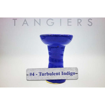 Tangiers Small Phunnel Bowl (#4) Turbulent Indigo | Hookah Vault