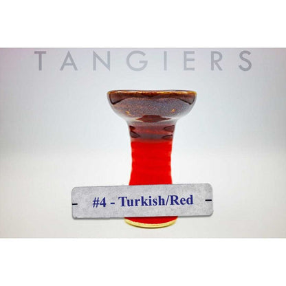 Tangiers Small Phunnel Bowl (#4) Turkish/Red | Hookah Vault