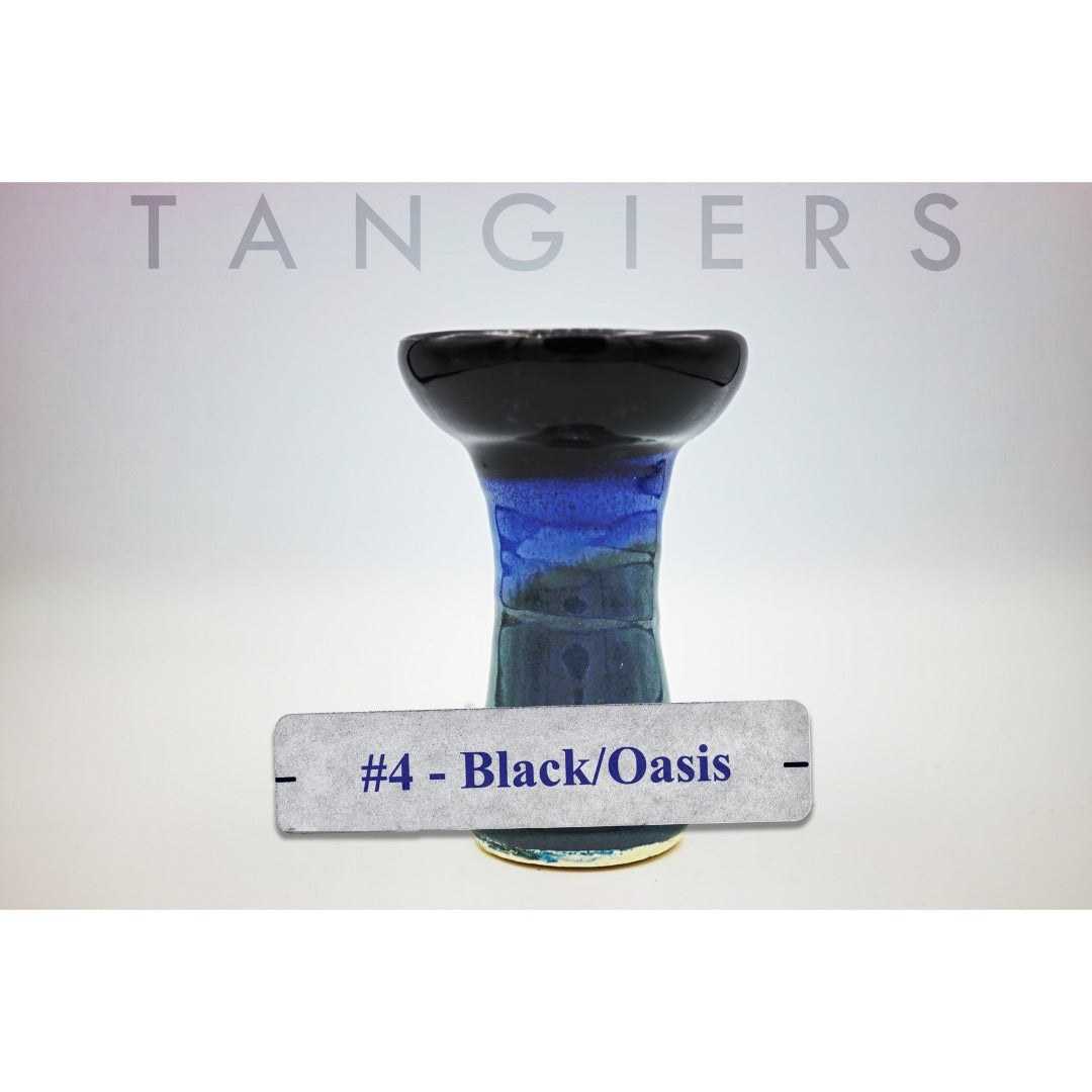 Tangiers Small Phunnel Bowl (#4) Black/Oasis | Hookah Vault