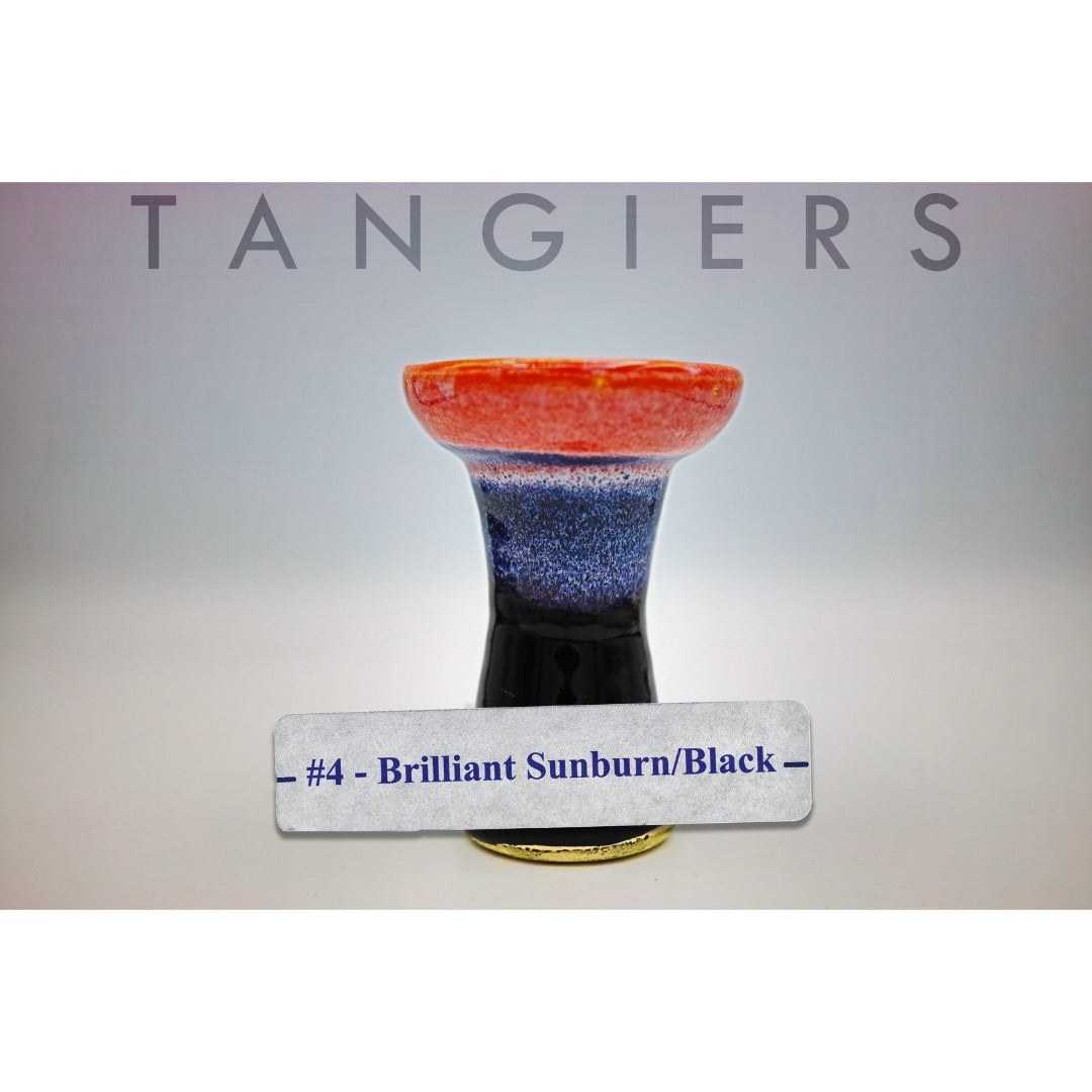 Tangiers Small Phunnel Bowl (#4) Brilliant Sunburn/Black | Hookah Vault