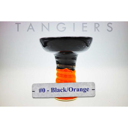 Tangiers XL Lounge Phunnel Bowl (#0) Black/Orange | Hookah Vault