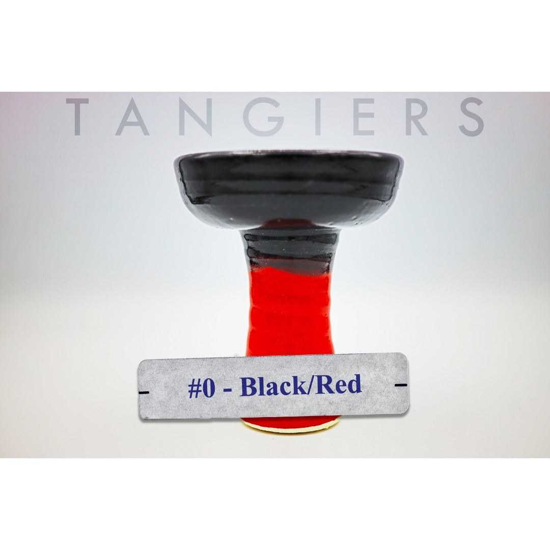 Tangiers XL Lounge Phunnel Bowl (#0) Black/Red | Hookah Vault